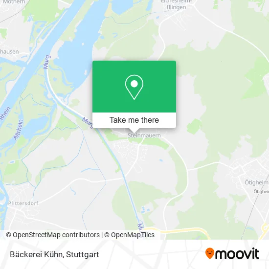 Карта Bäckerei Kühn