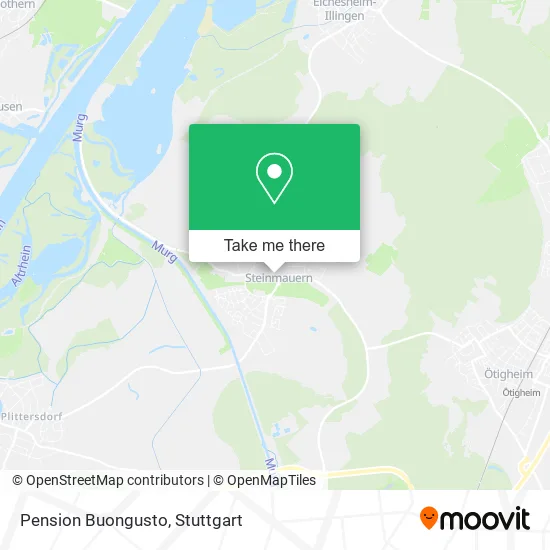 Карта Pension Buongusto