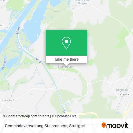 Карта Gemeindeverwaltung Steinmauern