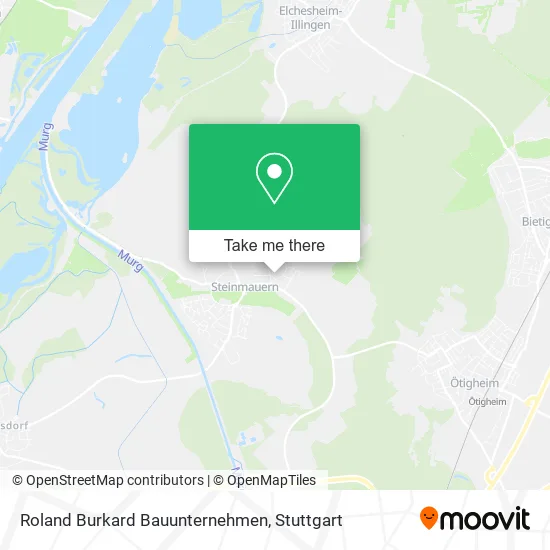 Карта Roland Burkard Bauunternehmen