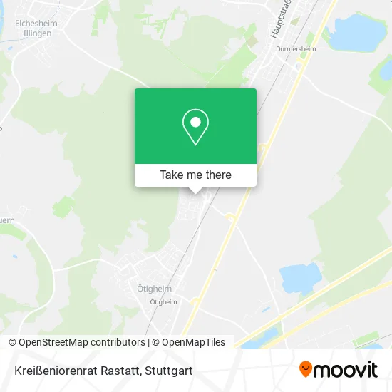 Карта Kreißeniorenrat Rastatt