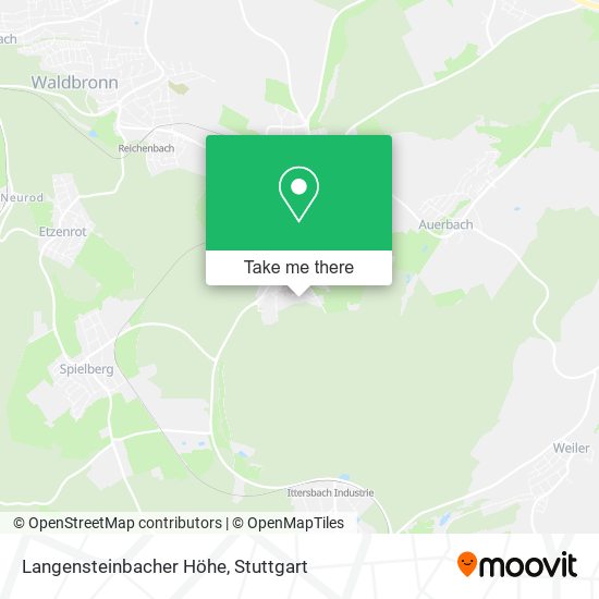 Карта Langensteinbacher Höhe