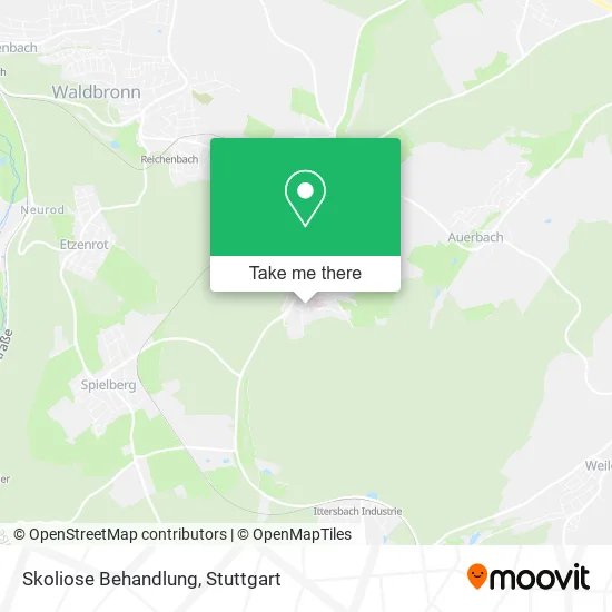 Карта Skoliose Behandlung