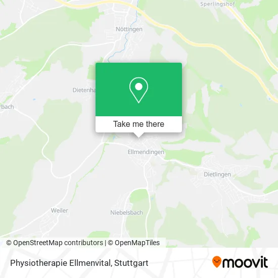 Карта Physiotherapie Ellmenvital