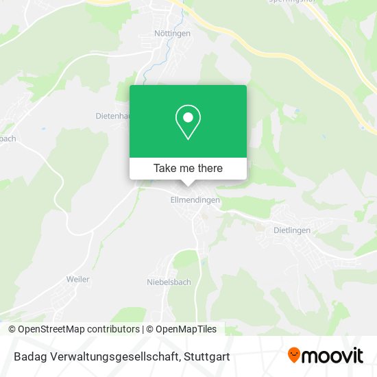 Badag Verwaltungsgesellschaft map