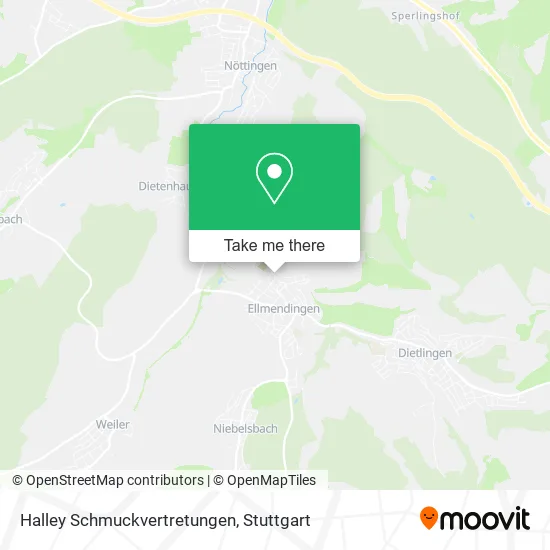 Карта Halley Schmuckvertretungen