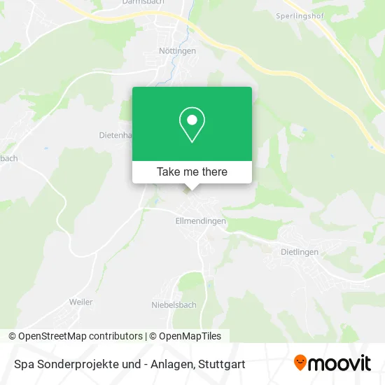 Карта Spa Sonderprojekte und - Anlagen