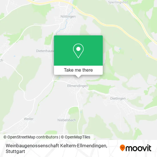 Карта Weinbaugenossenschaft Keltern-Ellmendingen