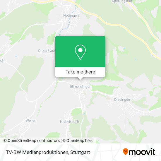 TV-BW Medienproduktionen map