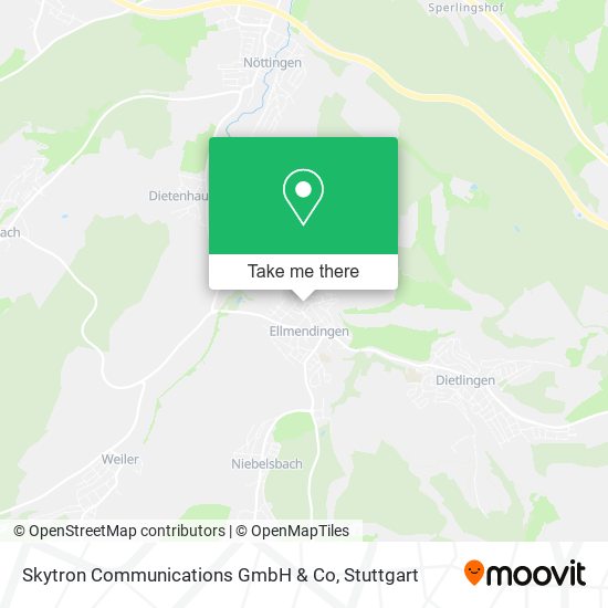 Skytron Communications GmbH & Co map