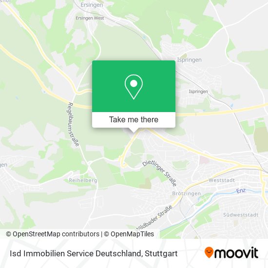 Isd Immobilien Service Deutschland map