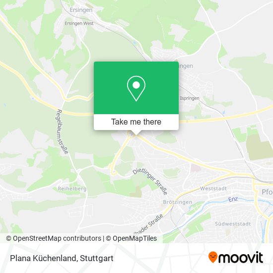 Plana Küchenland map