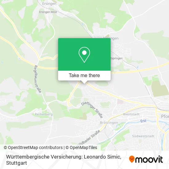 Карта Württembergische Versicherung: Leonardo Simic