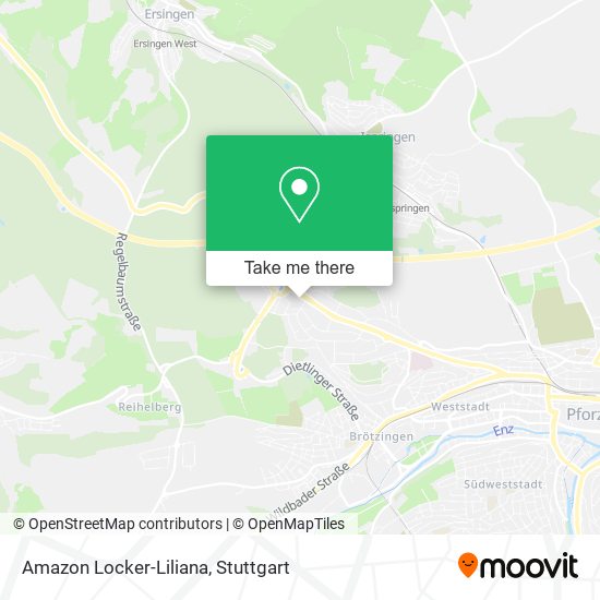 Amazon Locker-Liliana map