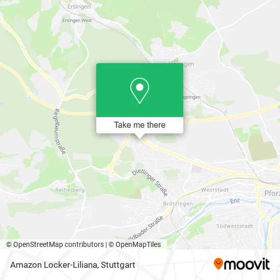 Карта Amazon Locker-Liliana
