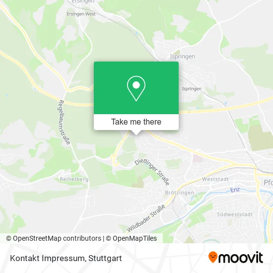 Карта Kontakt Impressum