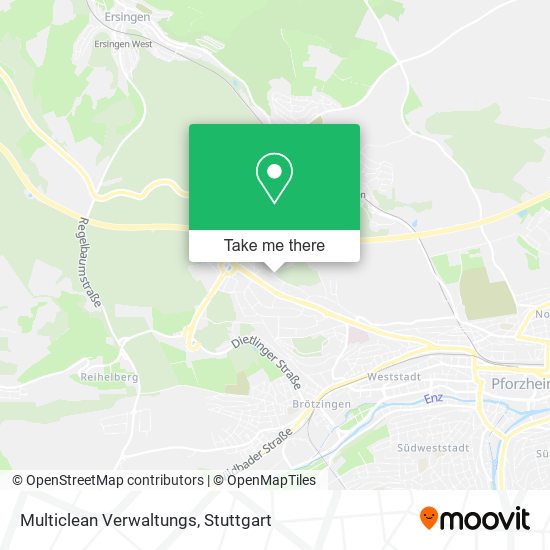 Multiclean Verwaltungs map