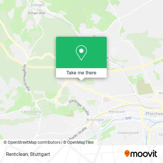 Карта Rentclean