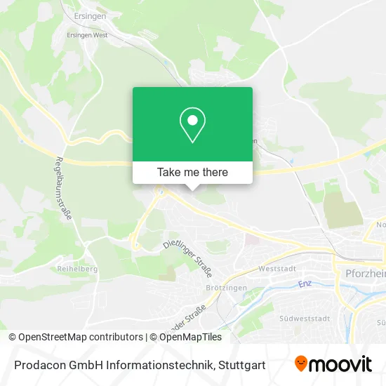 Карта Prodacon GmbH Informationstechnik