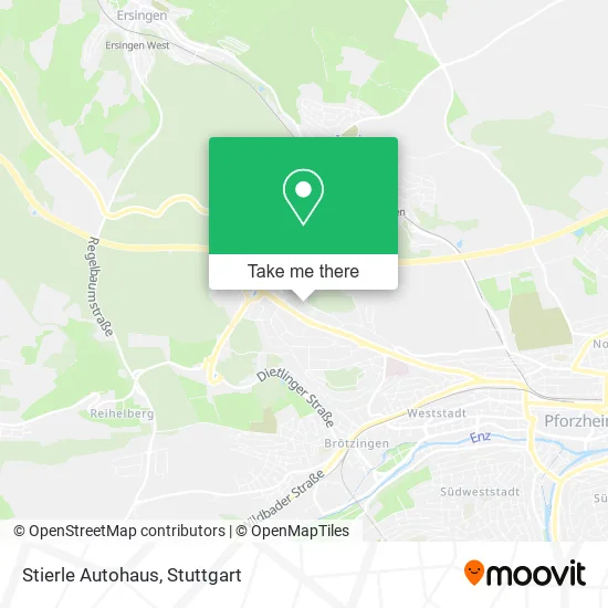 Карта Stierle Autohaus