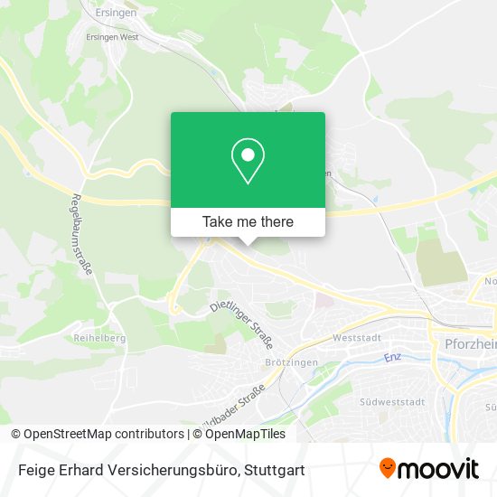 Feige Erhard Versicherungsbüro map