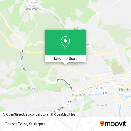 Карта ChargePoint