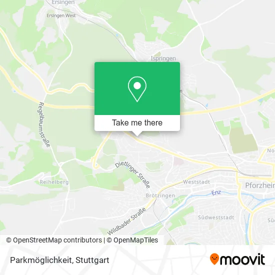 Карта Parkmöglichkeit