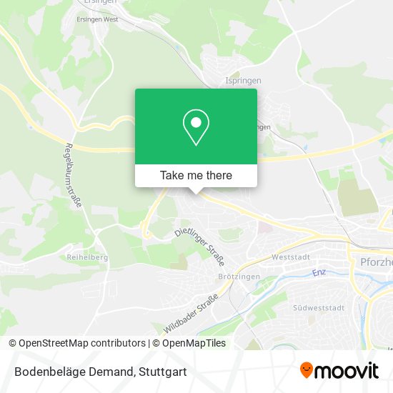 Карта Bodenbeläge Demand