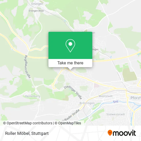 Карта Roller Möbel