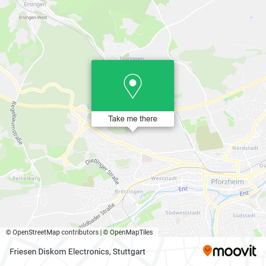 Friesen Diskom Electronics map