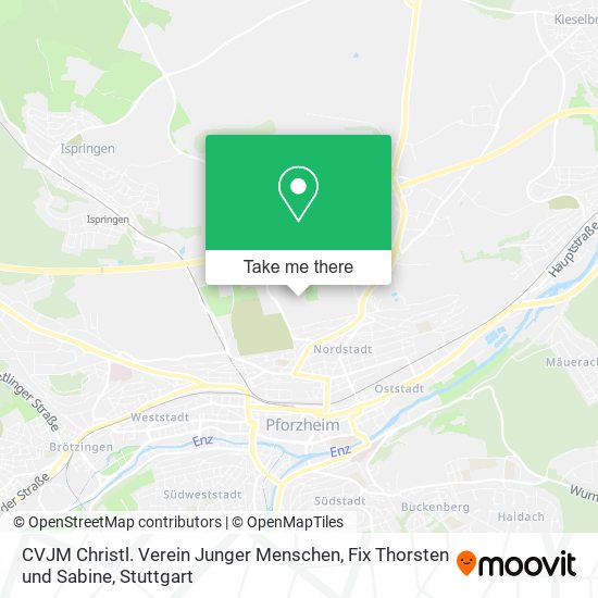 Карта CVJM Christl. Verein Junger Menschen, Fix Thorsten und Sabine