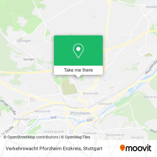 Verkehrswacht Pforzheim Enzkreis map