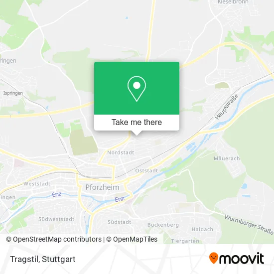 Карта Tragstil