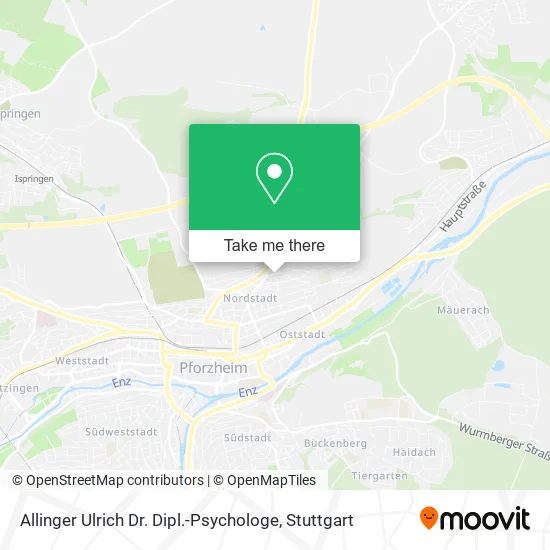 Карта Allinger Ulrich Dr. Dipl.-Psychologe