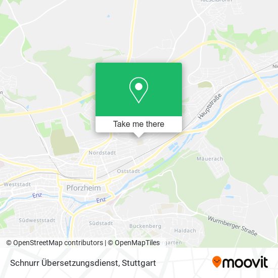 Schnurr Übersetzungsdienst map