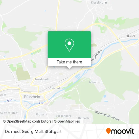 Карта Dr. med. Georg Mall
