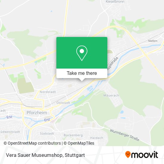 Vera Sauer Museumshop map