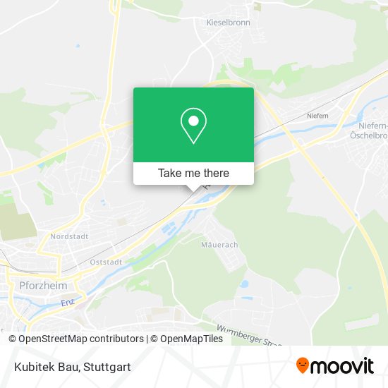 Карта Kubitek Bau