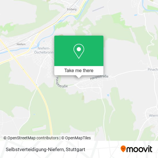 Selbstverteidigung-Niefern map