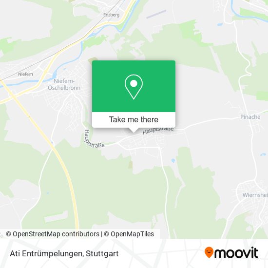 Ati Entrümpelungen map