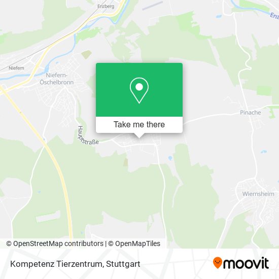 Kompetenz Tierzentrum map