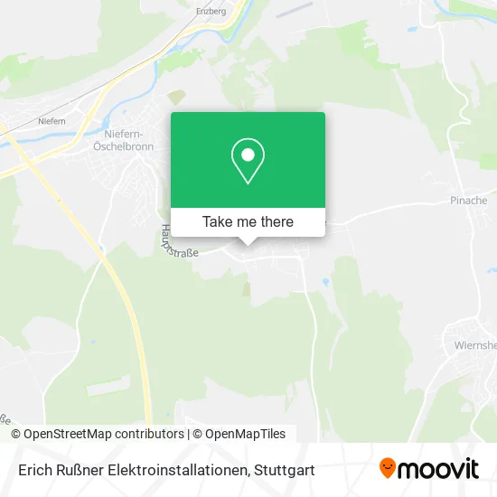 Карта Erich Rußner Elektroinstallationen