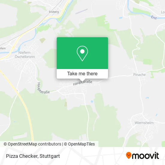 Карта Pizza Checker
