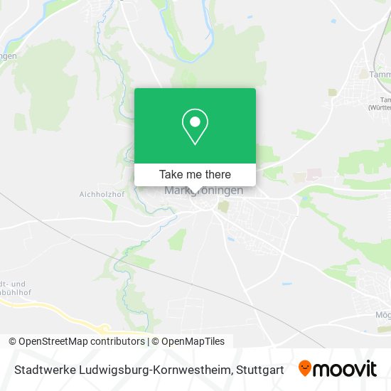 Stadtwerke Ludwigsburg-Kornwestheim map