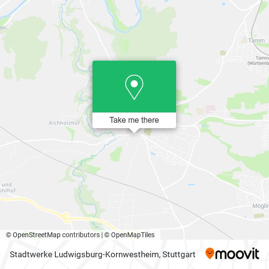 Stadtwerke Ludwigsburg-Kornwestheim map