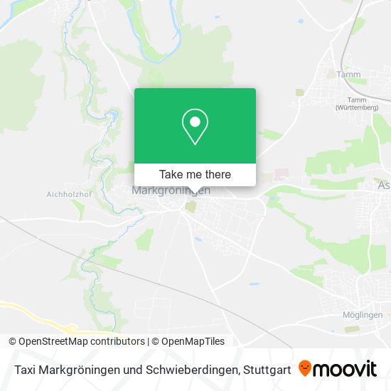 Карта Taxi Markgröningen und Schwieberdingen