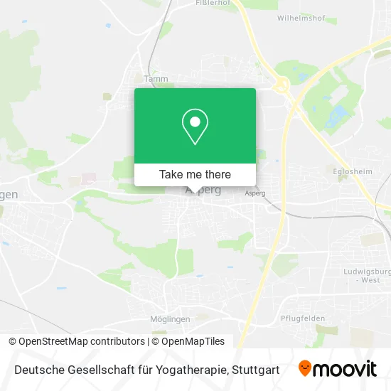 Карта Deutsche Gesellschaft für Yogatherapie