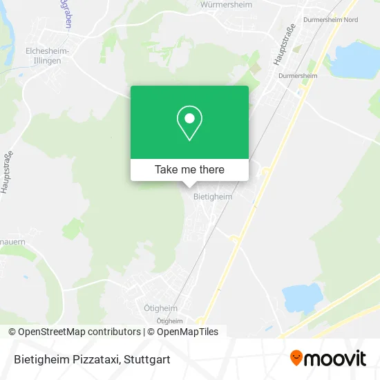 Карта Bietigheim Pizzataxi