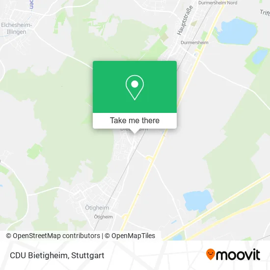 Карта CDU Bietigheim