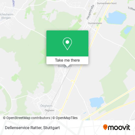 Dellenservice Ratter map